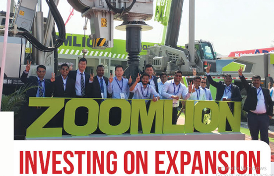 Zoomlion India Investing On Expansion
